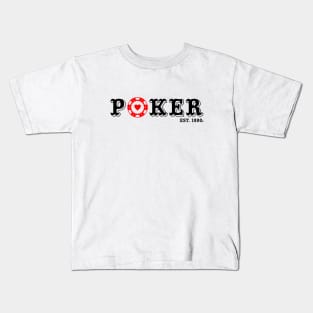 I Love Poker Kids T-Shirt